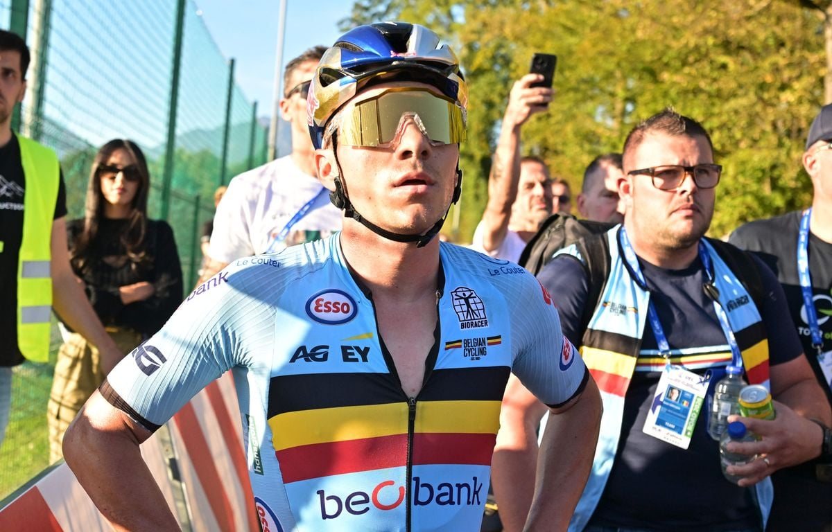 Remco Evenepoel sacré champion d'Europe de cyclisme après une chute et un sprint photo finish