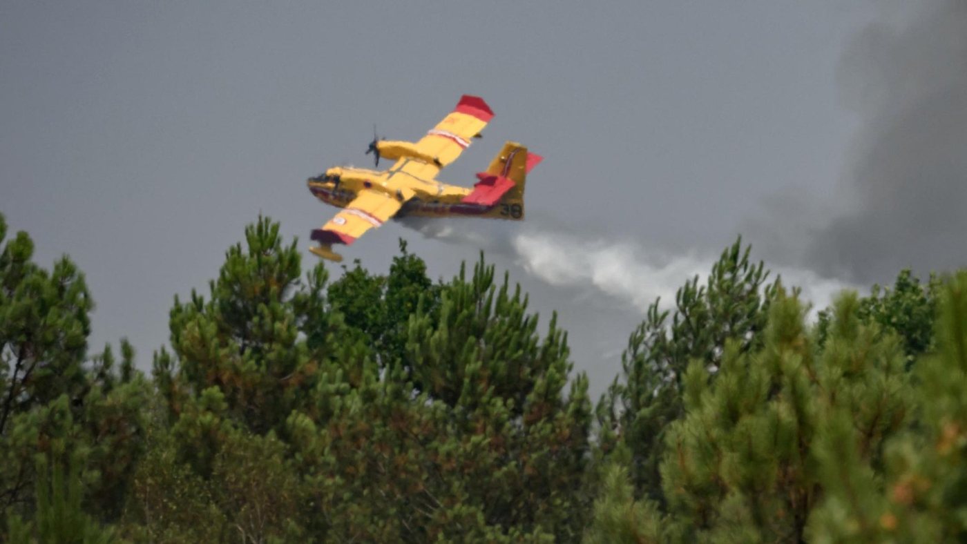 Nouveaux départs de feu à Fontainebleau et dans le Var, espoir d'accalmie en Gironde