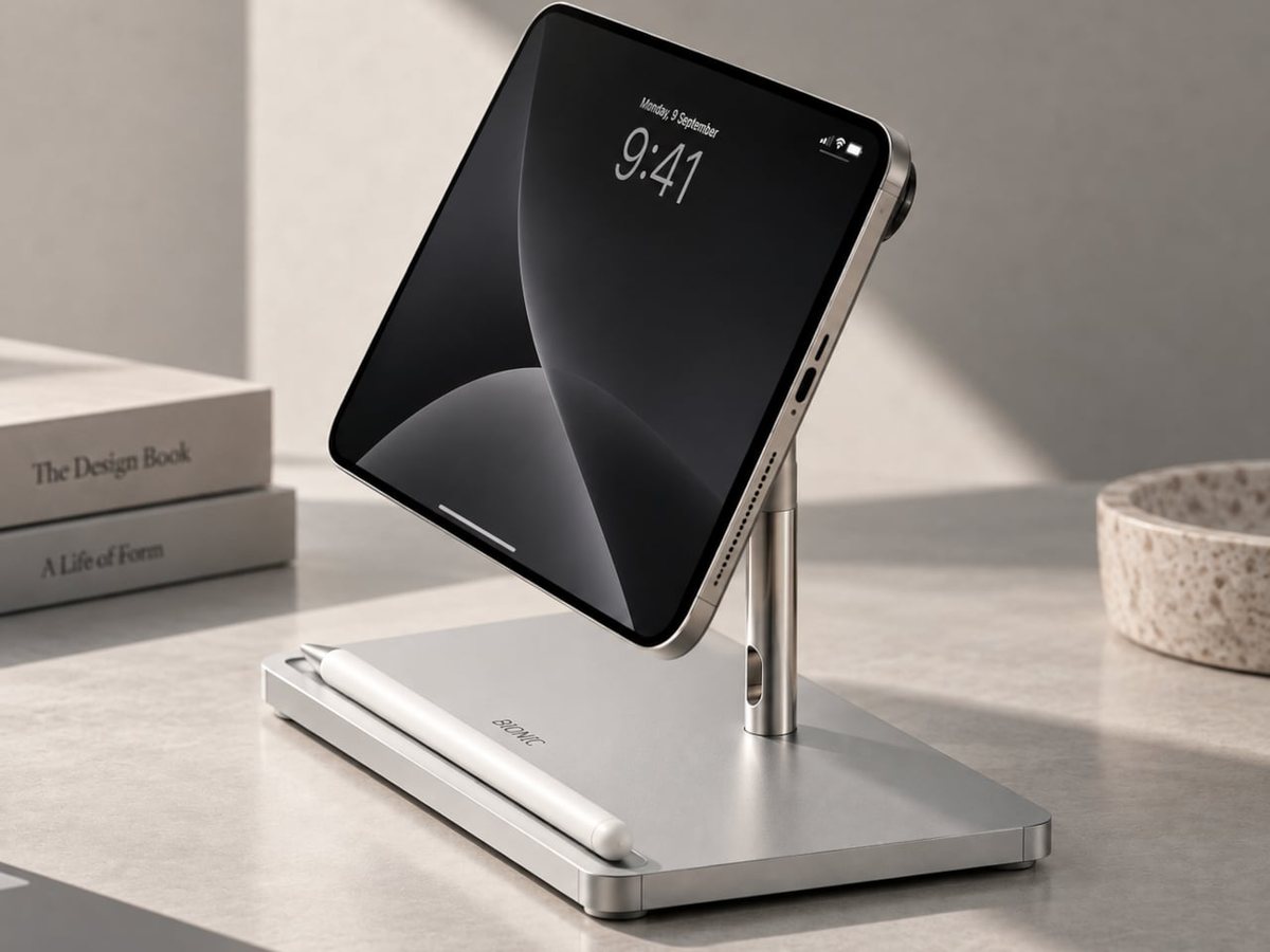 BIONIC lance un support de bureau pour iPhone pliable