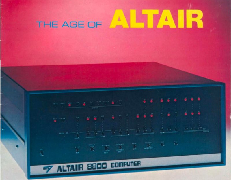 Le catalogue Altair 8800, vestige d'une révolution informatique