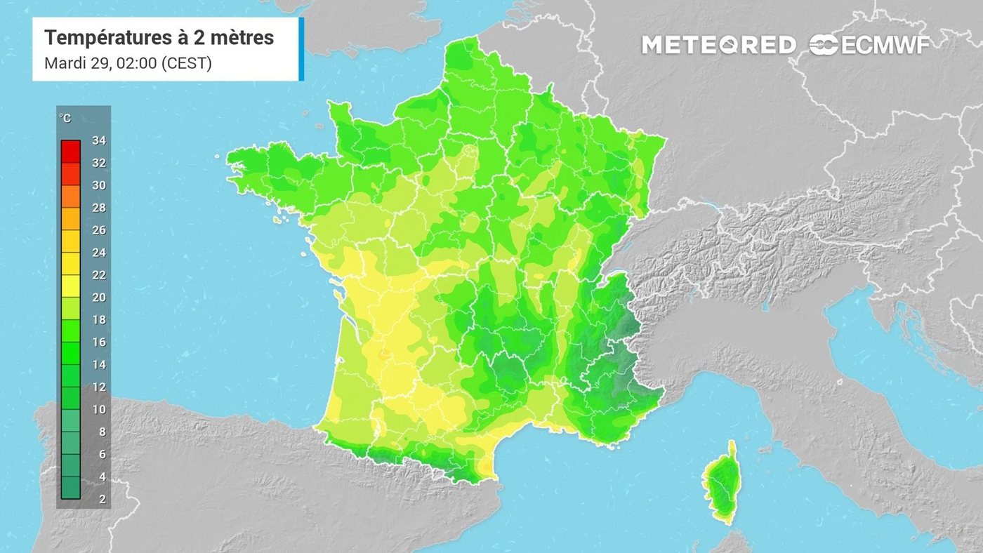 Un épisode cévenol se confirme entre mercredi et jeudi, avec des cumuls pouvant dépasser 250 mm