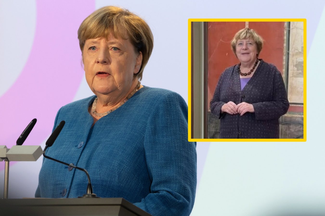 Angela Merkel photographiée en vacances privées en Italie