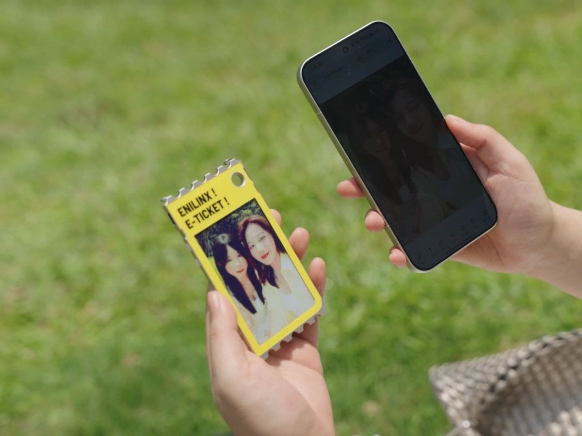 TICKEY, l'écran e-paper couleur qui sort vos photos du téléphone