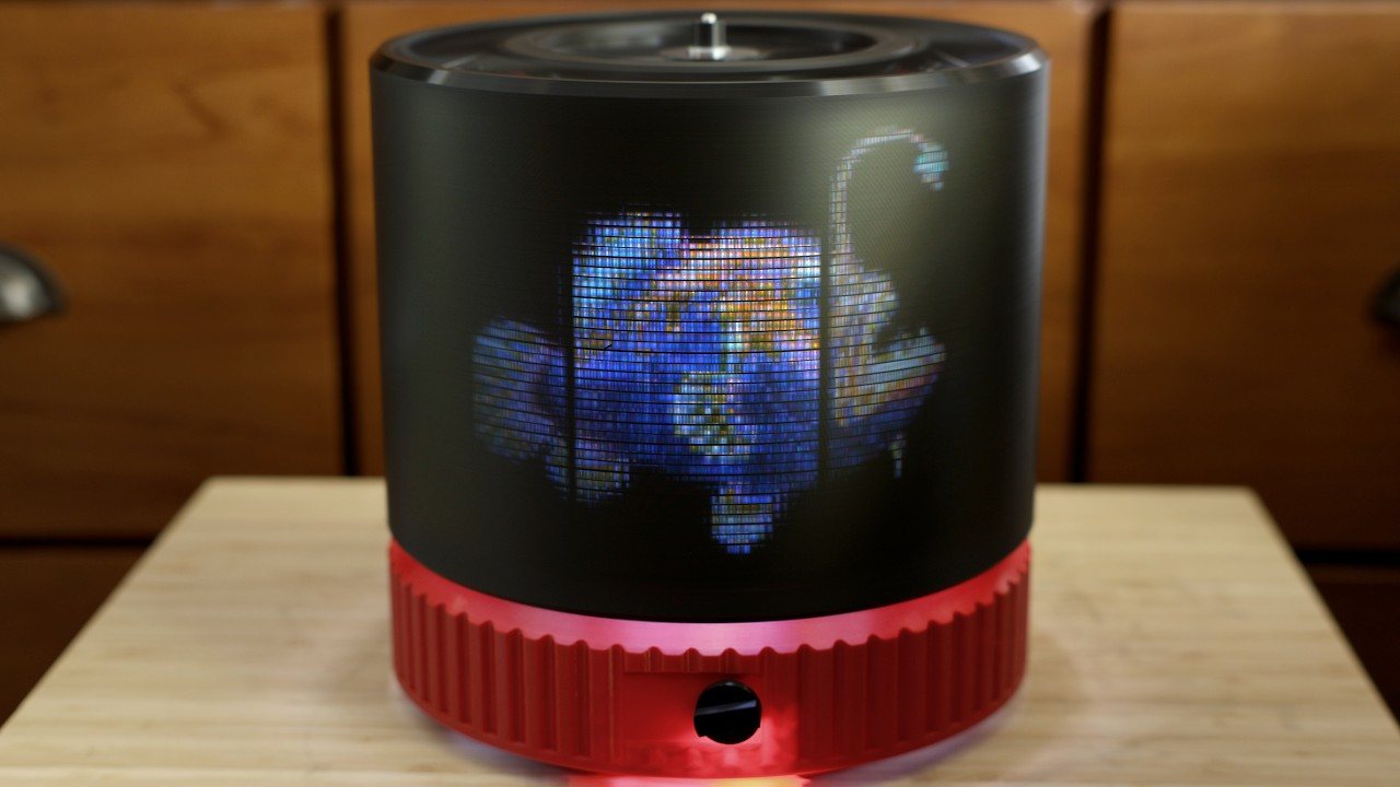 Un téléviseur mécanique en 3D grâce à un affichage à champ de lumière