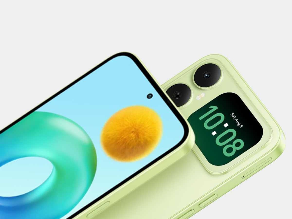 Le Honor X5d s place un écran tactile à l'arrière pour améliorer les selfies