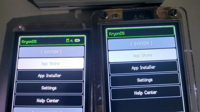 KryonOS, un système d'exploitation JavaScript pour les cartes ESP32