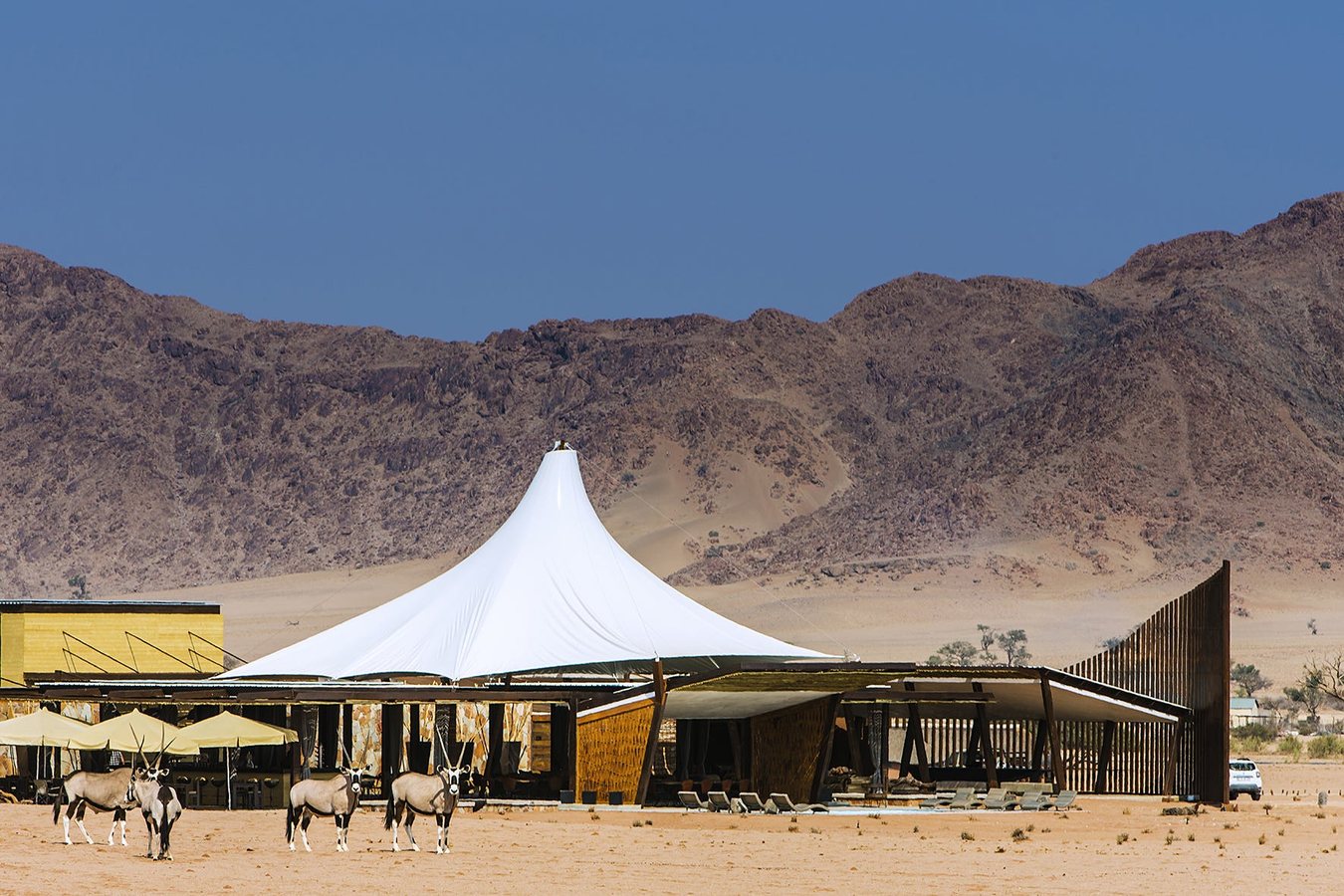 Dormire sotto le stelle e cenare nel deserto diventa la nuova frontiera del lusso