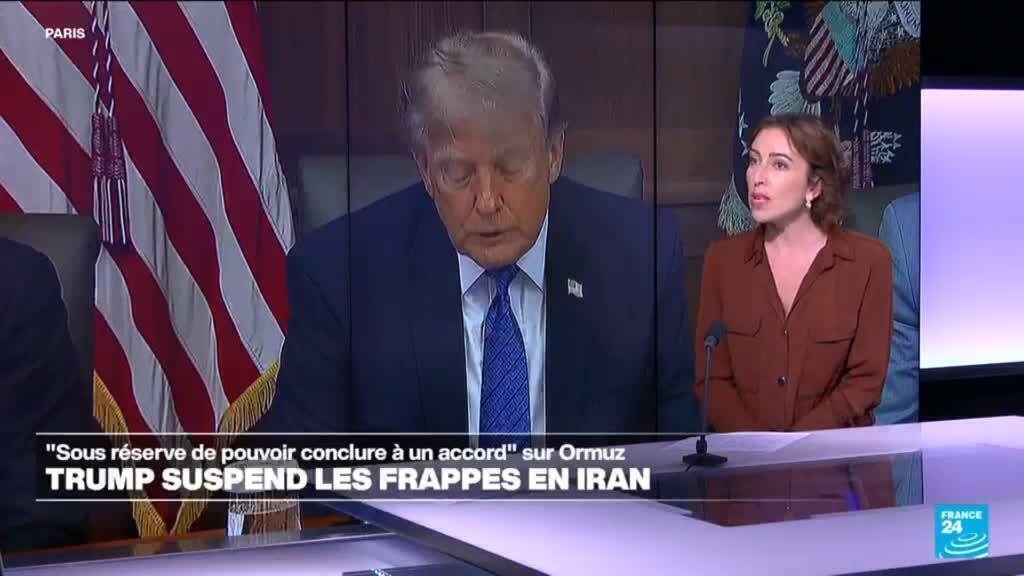 Trump suspend les frappes contre l’Iran, Téhéran dément sa version