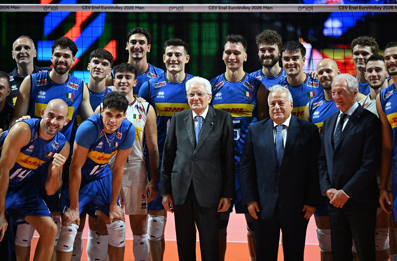 Erreà célèbre le parcours de l'Italie aux Championnats d'Europe de volley-ball
