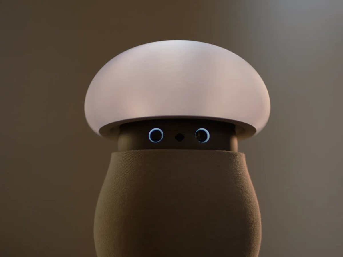 Mori, le robot champignon qui tient compagnie sans prononcer un mot