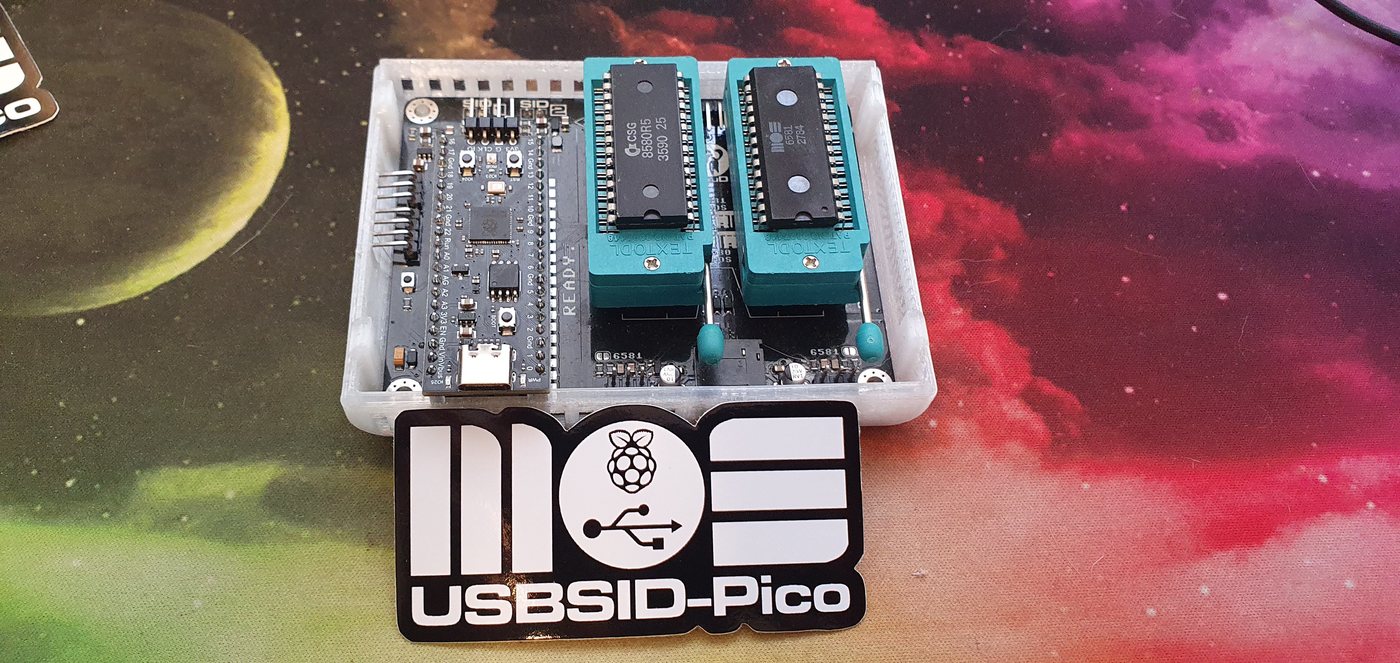 USBSID-Pico relie les puces SID du Commodore 64 à l'USB et au MIDI