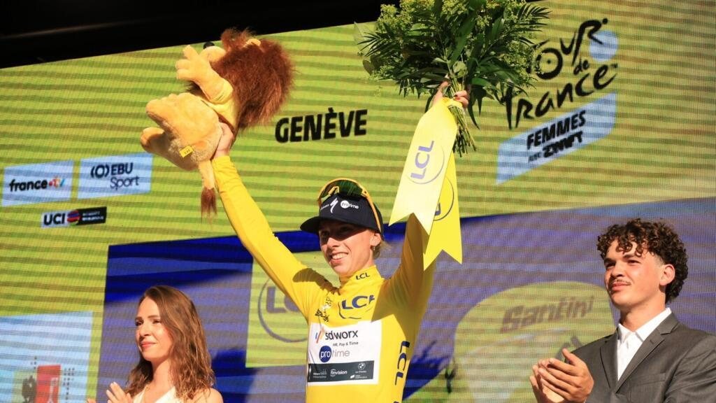 Lorena Wiebes remporte la deuxième étape et conserve son maillot jaune sur le Tour de France femmes